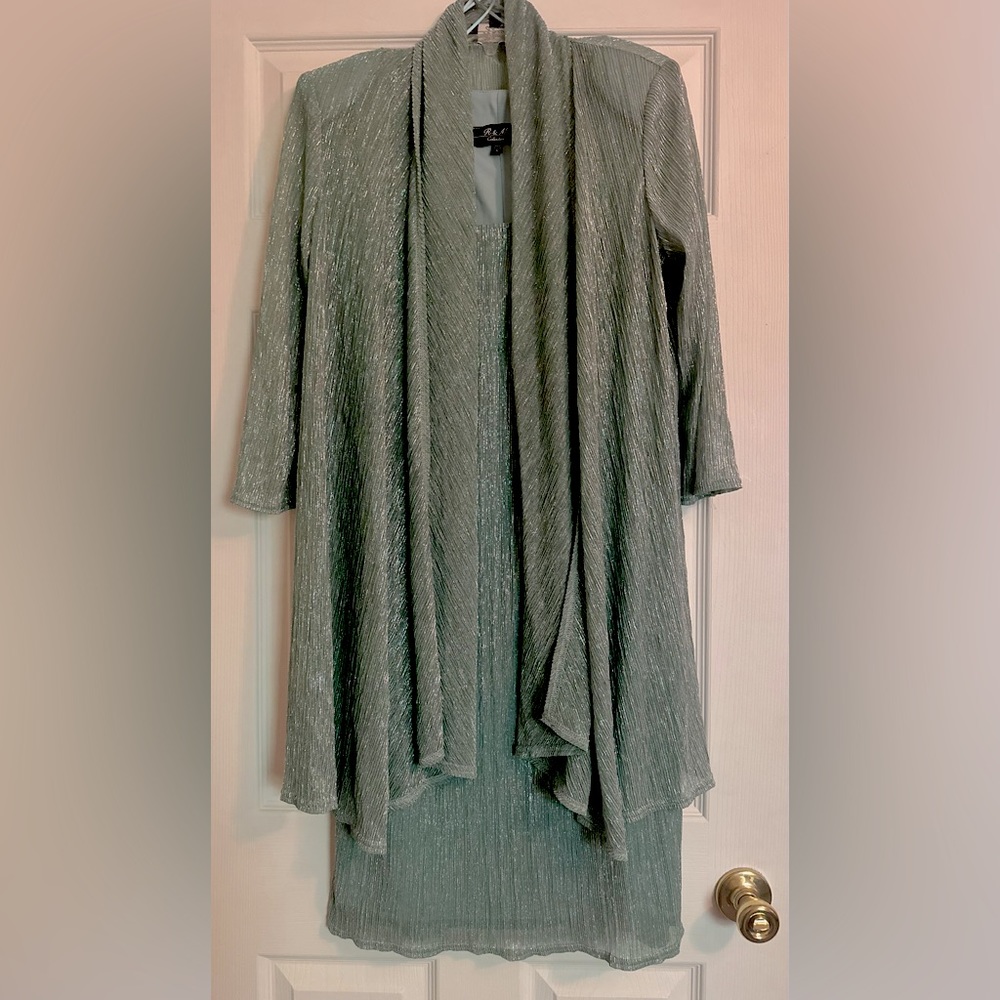 R & M Collection - Pale Blue Dress NWOT Aquamarine -